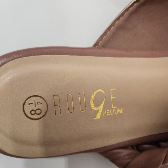 New Rouge Helium Crossover Braided sandals in mauve - Size 8.5 - Picture 6 of 8